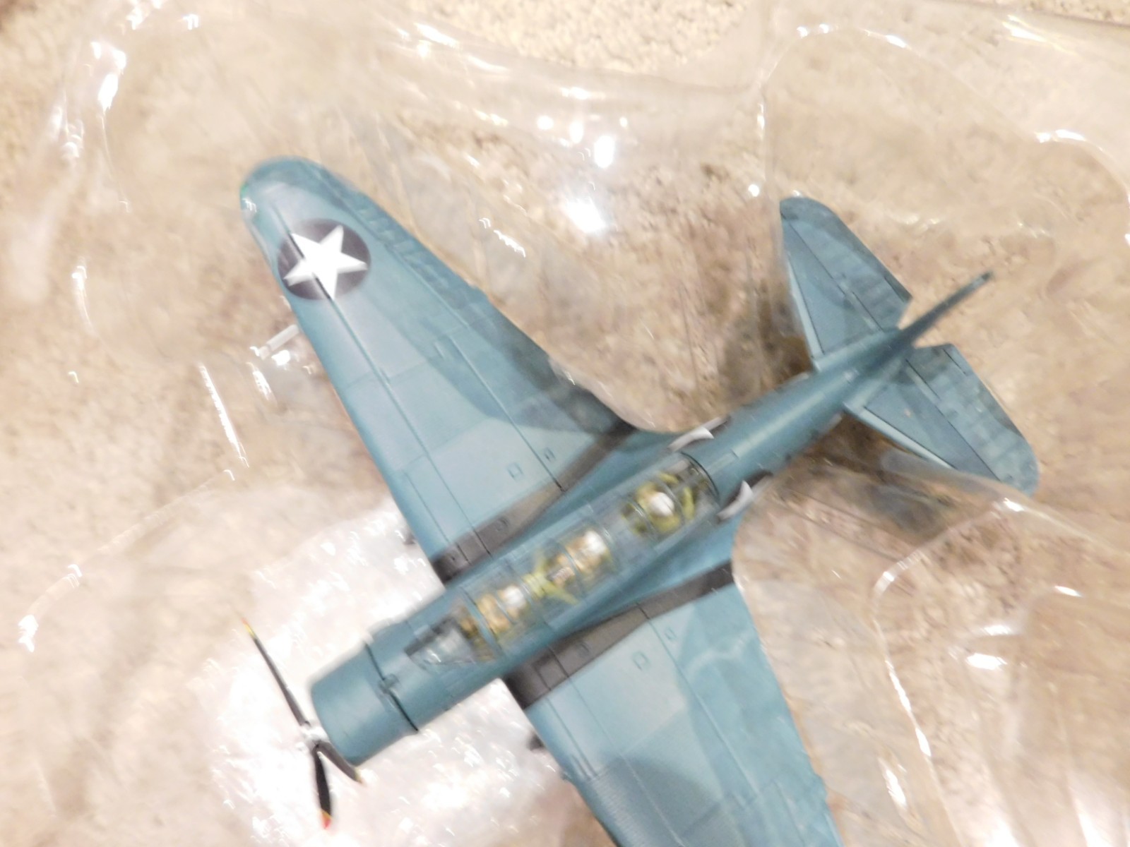 Wltk WWII US NAVY TBD-1 Devastator Bomber VT-8 1/72 Diecast Model Aircraft
