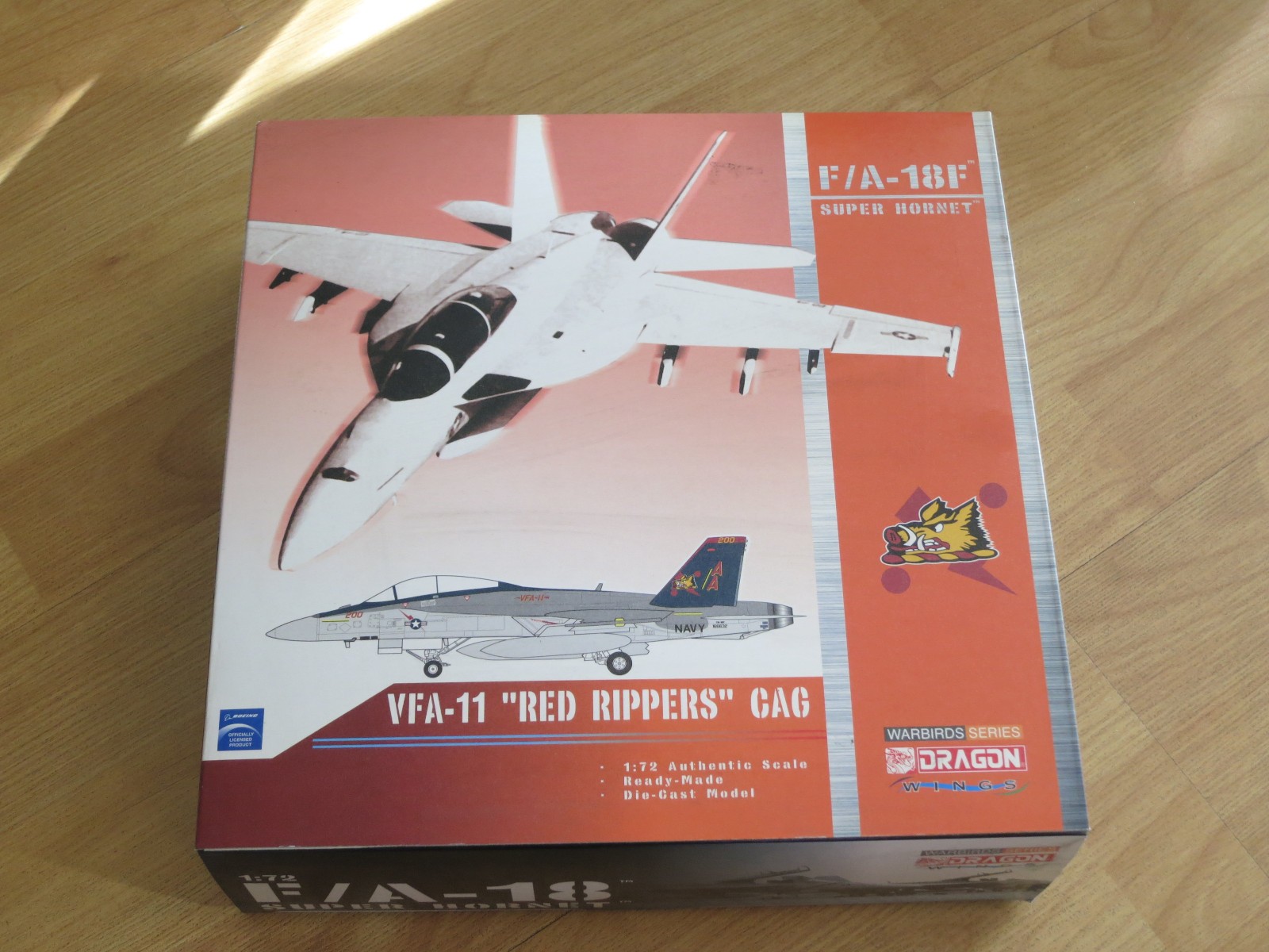 DRAGON WINGS 1:72 F/A-18F Super Hornet VFA-11 Red Rippers CAG #50298 NEW BIN