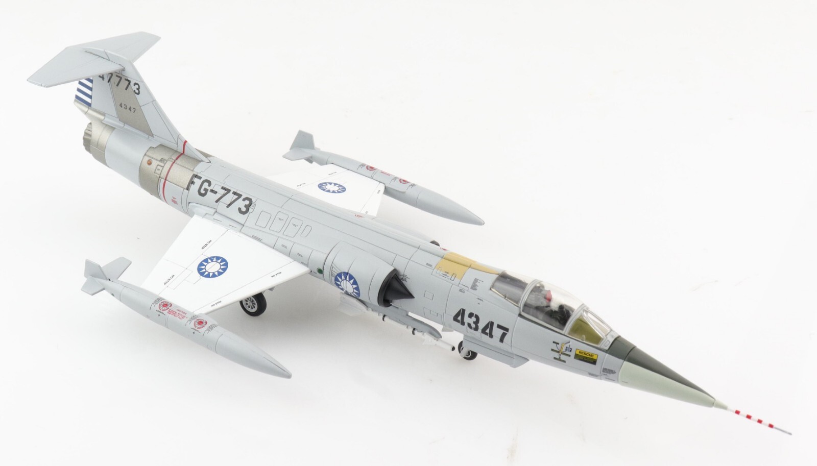 HA1072 F-104G Starfighter ROCAF 3rd TFW 8th TFS #4347 Taiwan 1967 Capt. S L Hu