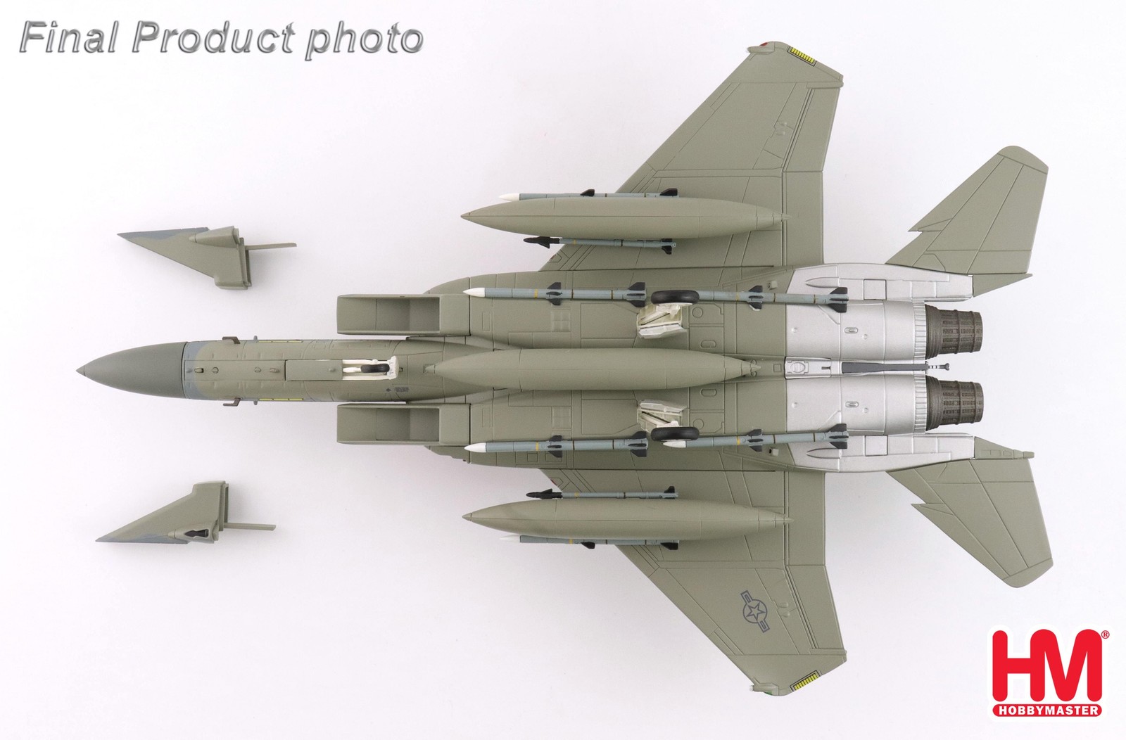 HOBBY MASTER 1:72 HA4574 US F-15C “Eagle” 11th Air Force aircraft model