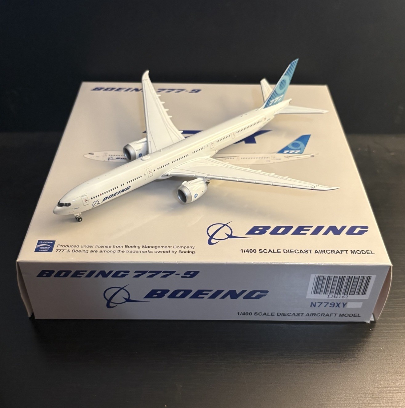 JC Wings 1:400 Boeing 777-9 N779XY LH4BOE162 House Colors 777X Scale Model