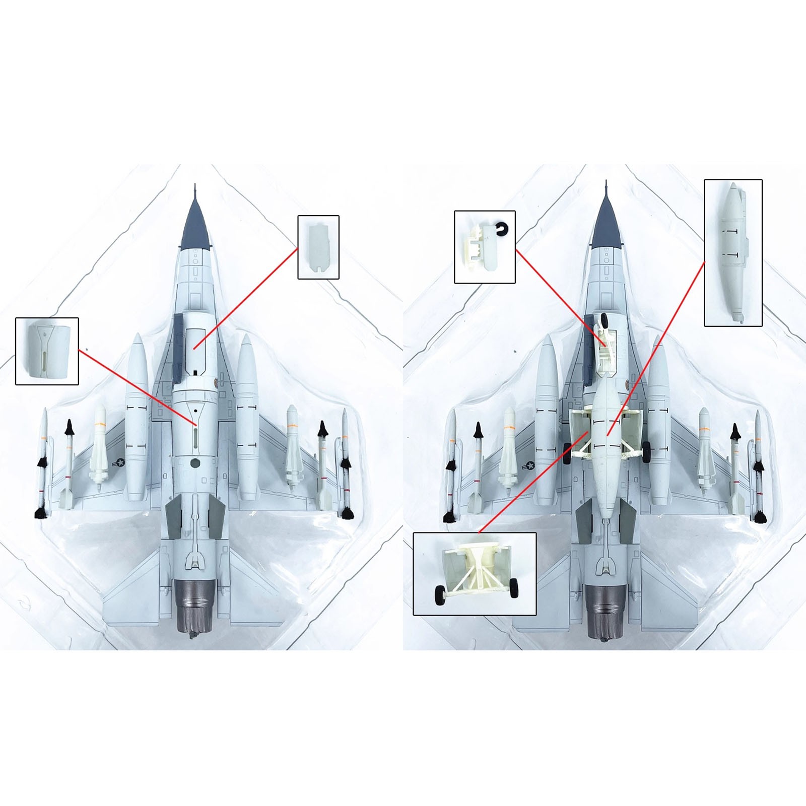 F-16D Fighter Jet Aircraft Model 1/72 Scale For US Air Force Alloy Diecast 21cm