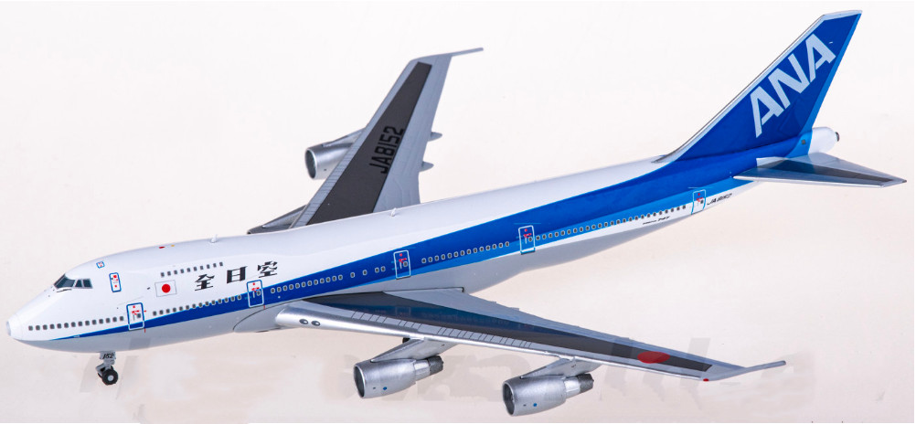 1:400 BigBird400 ANA Boeing 747-100SR Passenger Airplane Diecast Model