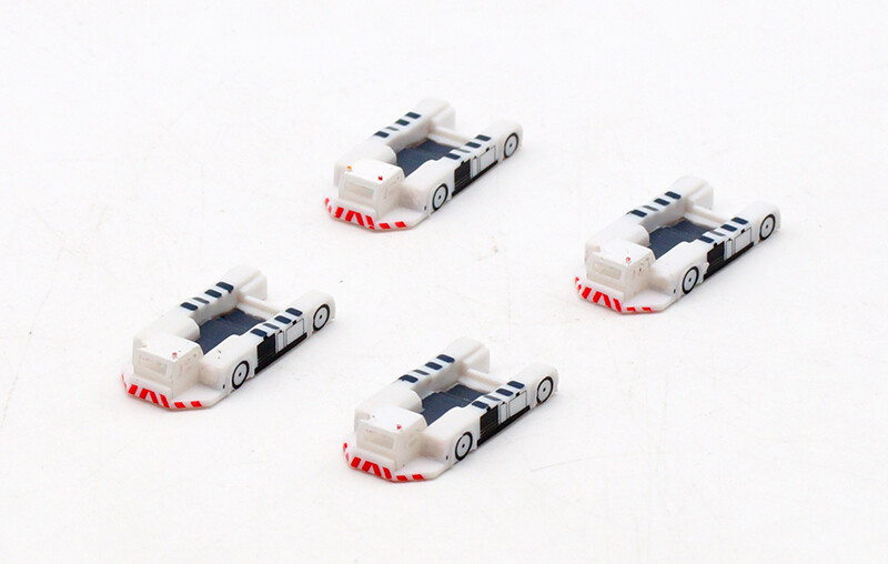 1:400 Airport GSE—4Pcs Aviation Aircraft Tug Tractor