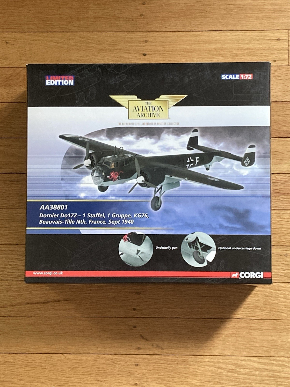 WW2 🇩🇪 Corgi 1/72 German Luftwaffe – Dornier Do172-1Staffle – France 1940
