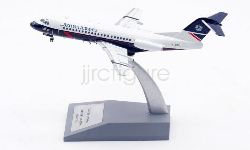 1:200 Scale ARD Models British Airways Fokker F-28-2000 F-GDUU Aircraft Model