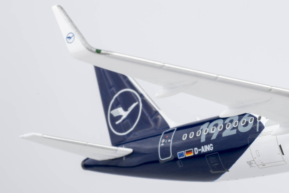NGmodel Lufthansa A320neo D-AING 100th anniversary 1/400 796844
