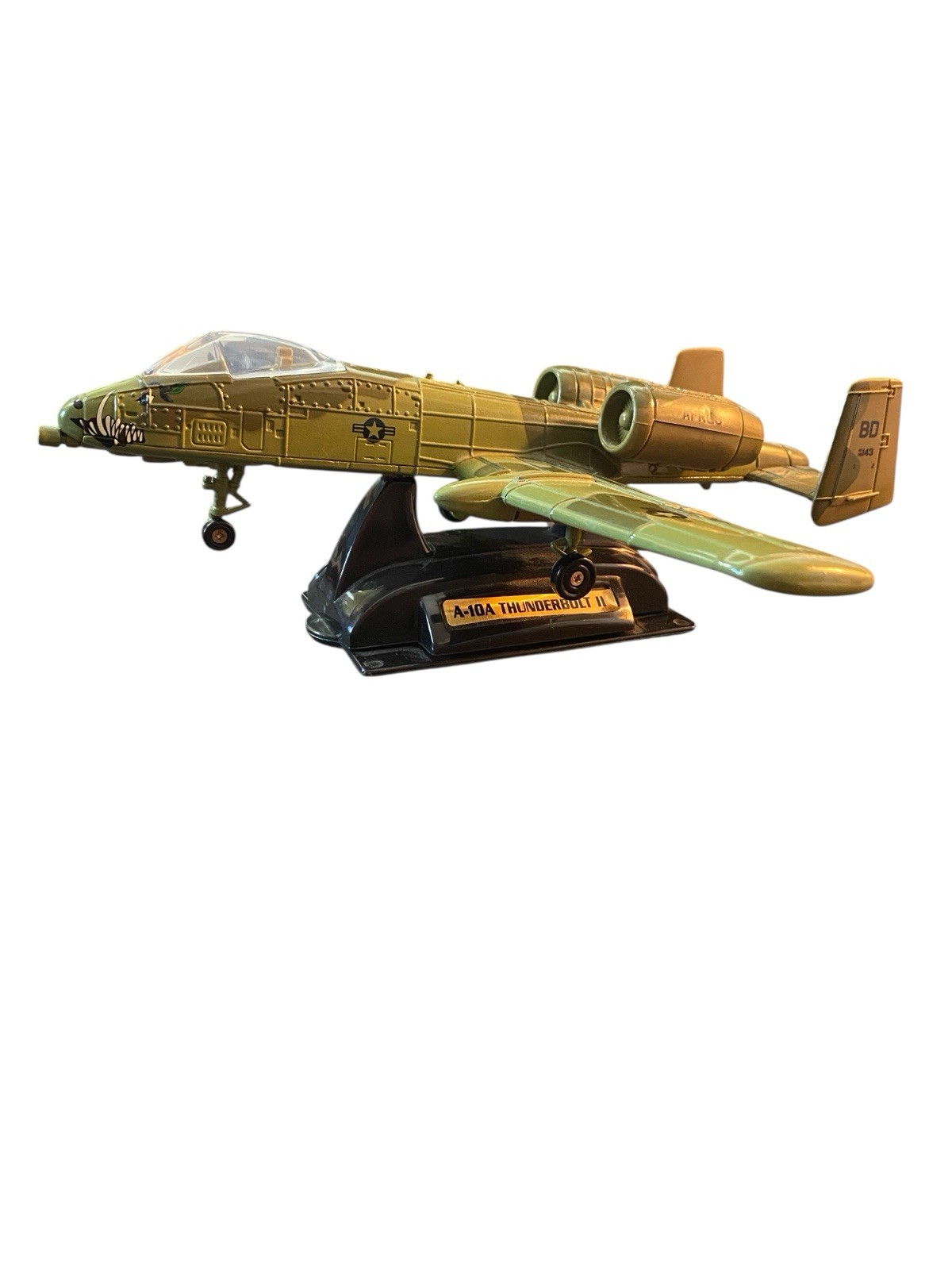 Airplane A-10A THUNDERBOLT II NO. 76367 Scale 1:72 AFRES BD AF 73 143 Diecast