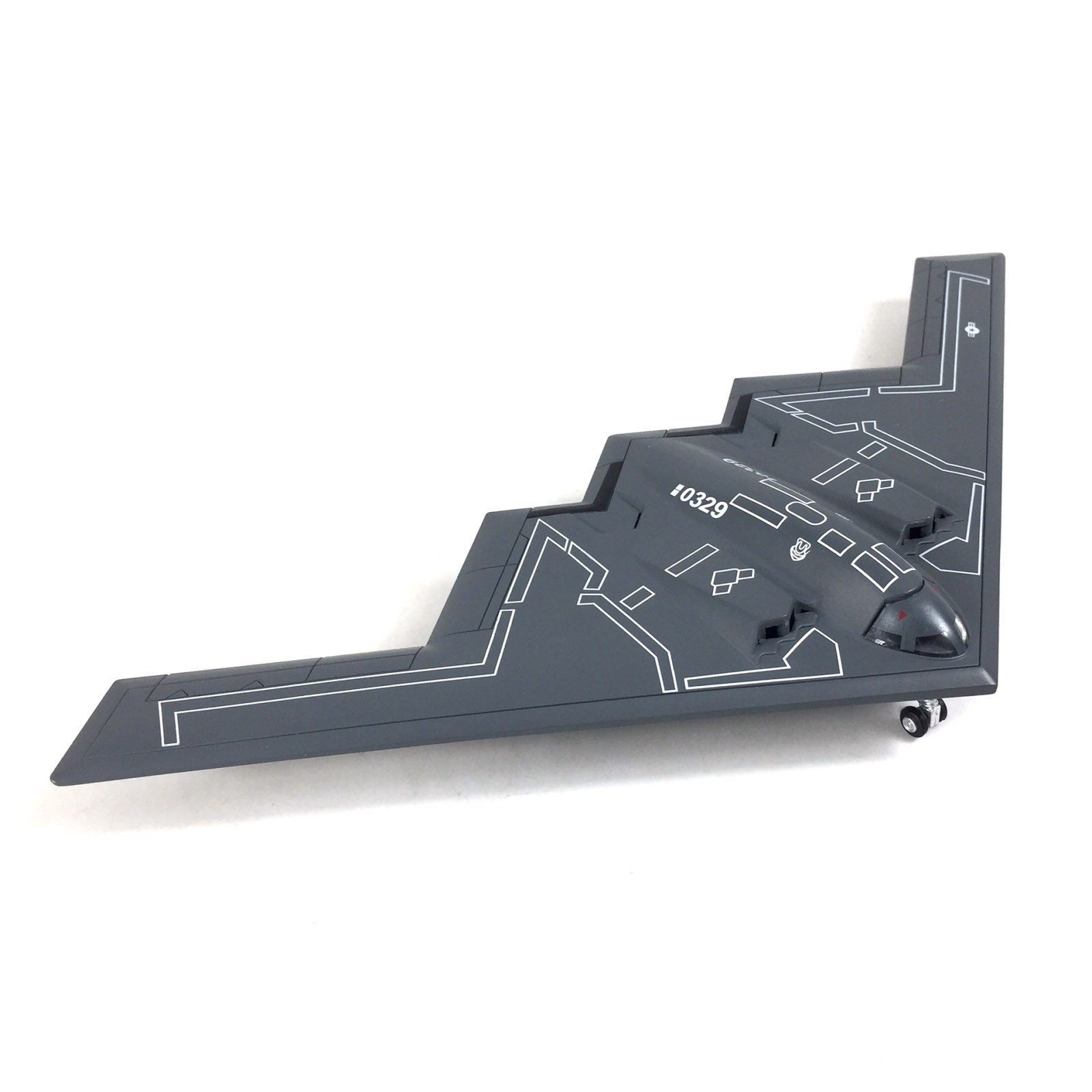 1/200 Diecast USAF B-2 Stealth Strategic Bomber Finished Alloy Model Airplane