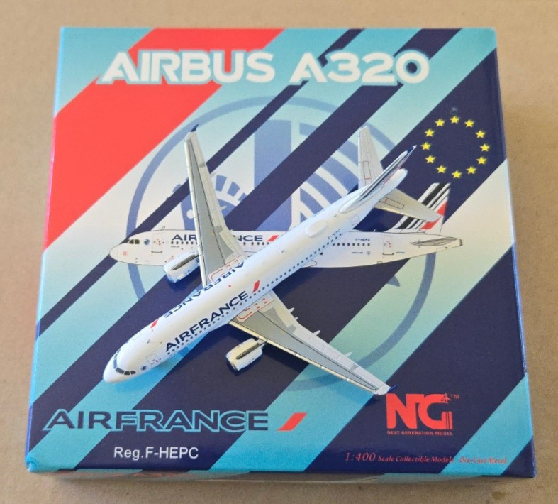 1:400 Airbus A320-200 Air France F-HEPC NG Models