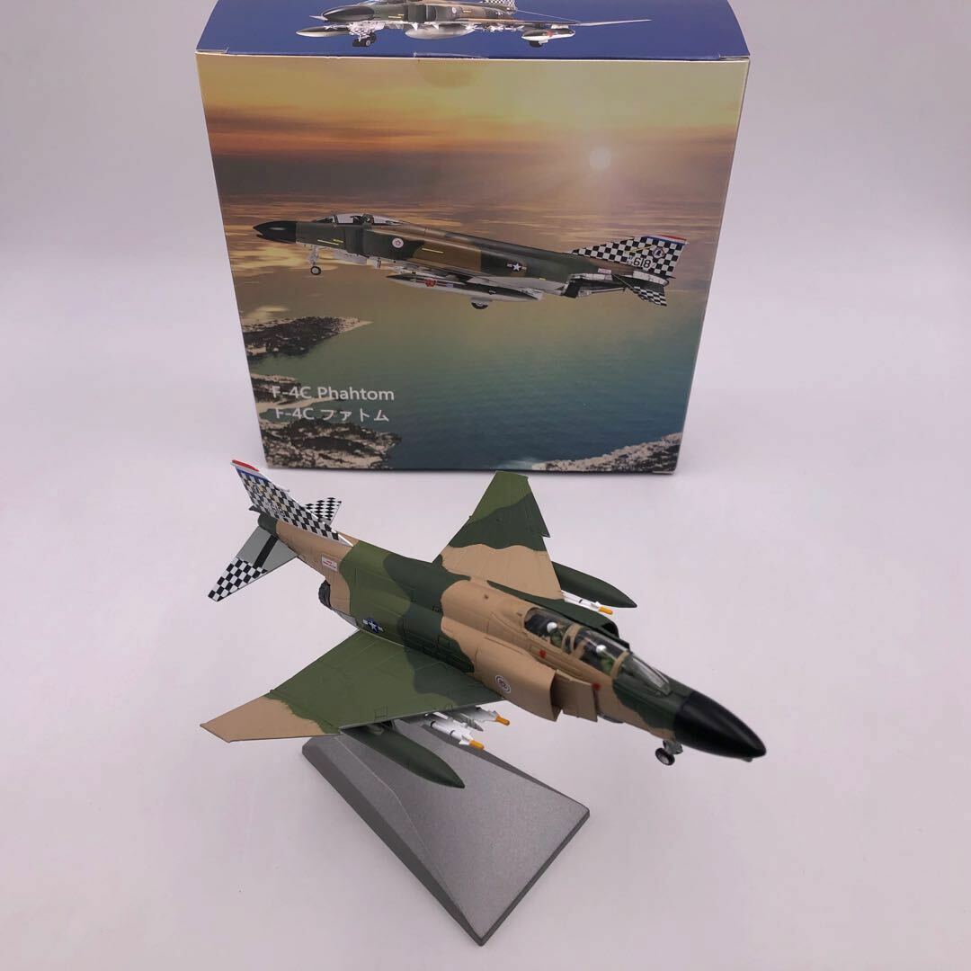 WLTK 1/100 USAF F-4C Phantom II Flighter Diecast Aircraft Jet Model in box