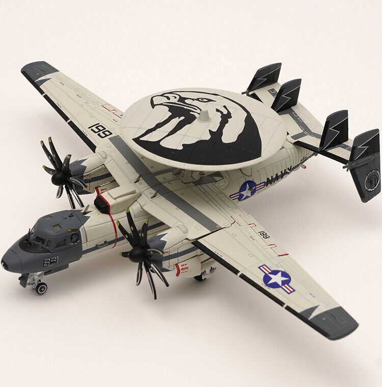 1/144 USS S14 George Bush Aircraft Carrier 2010 E-2C AWACS E2 VAW-120 Model