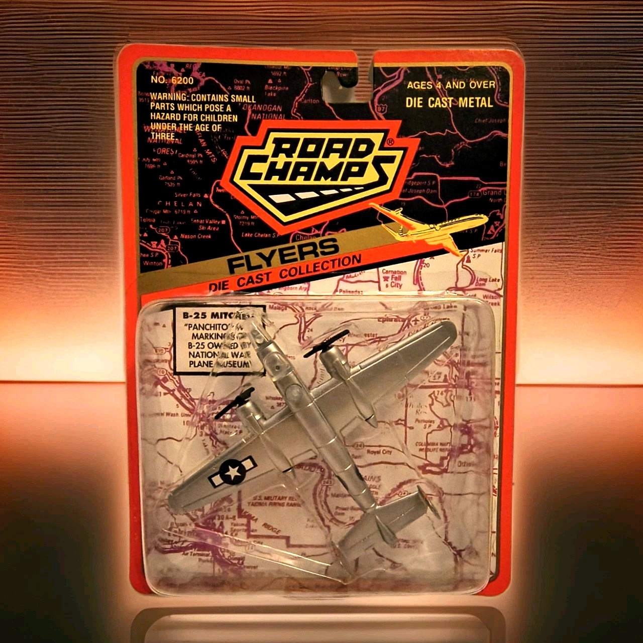 Road Champs Flyers B-25 MITCHELL PANCHITO w/Markings of B25 in War Plane Museum