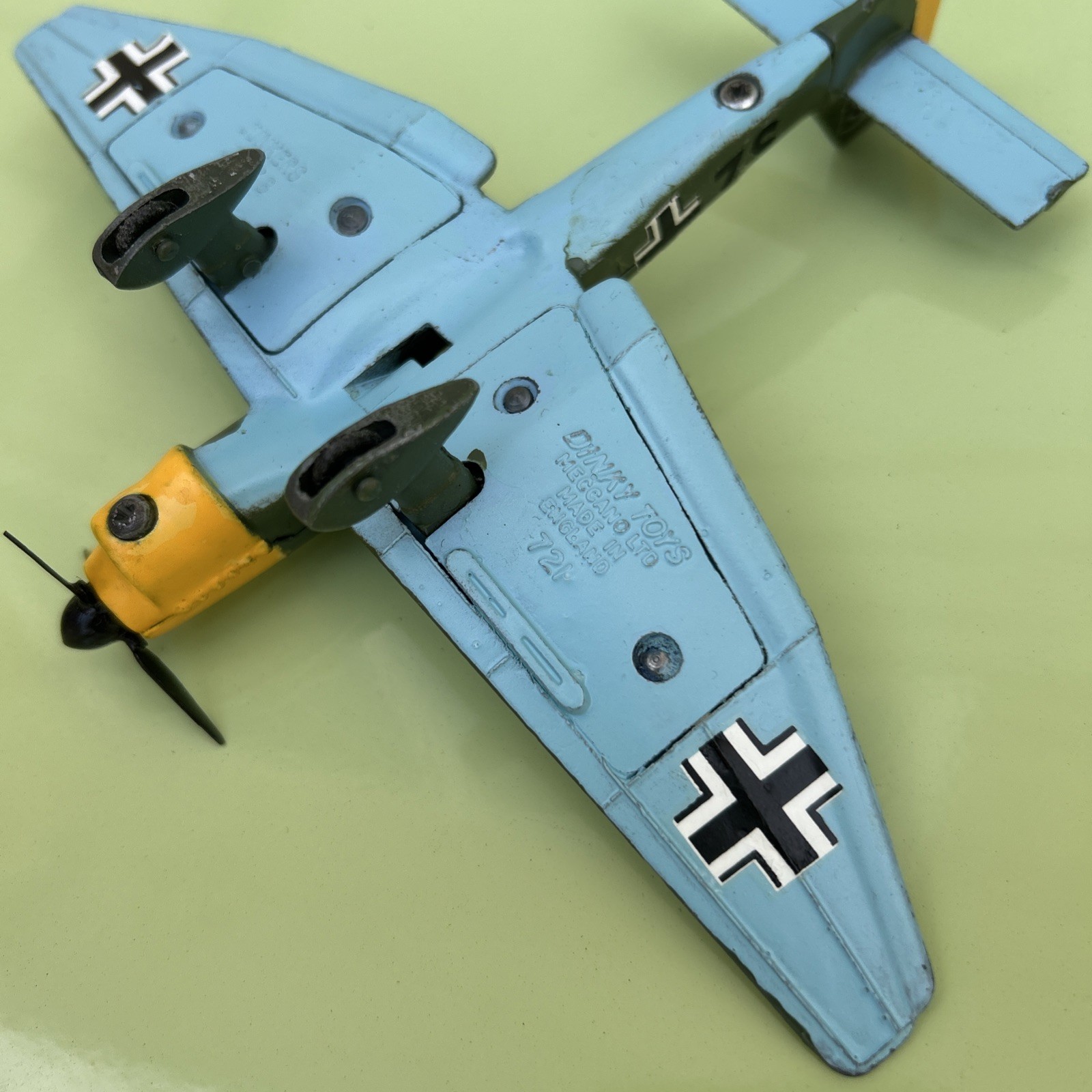 Dinky 721 1:72 Die-Cast Metal Junkers JU 87B Stuka Military Airplane