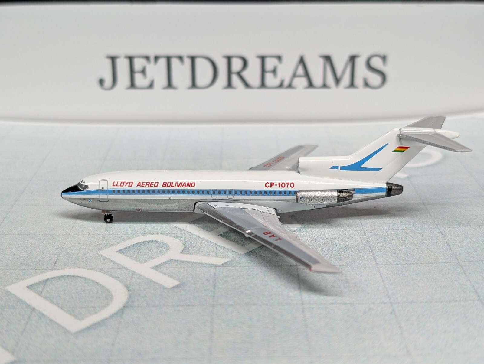 1/400 LAB LLOYD AREO BOLIVIANO BOEING 727-100 1970’S COLORS CP-1070 AEROCLASSICS