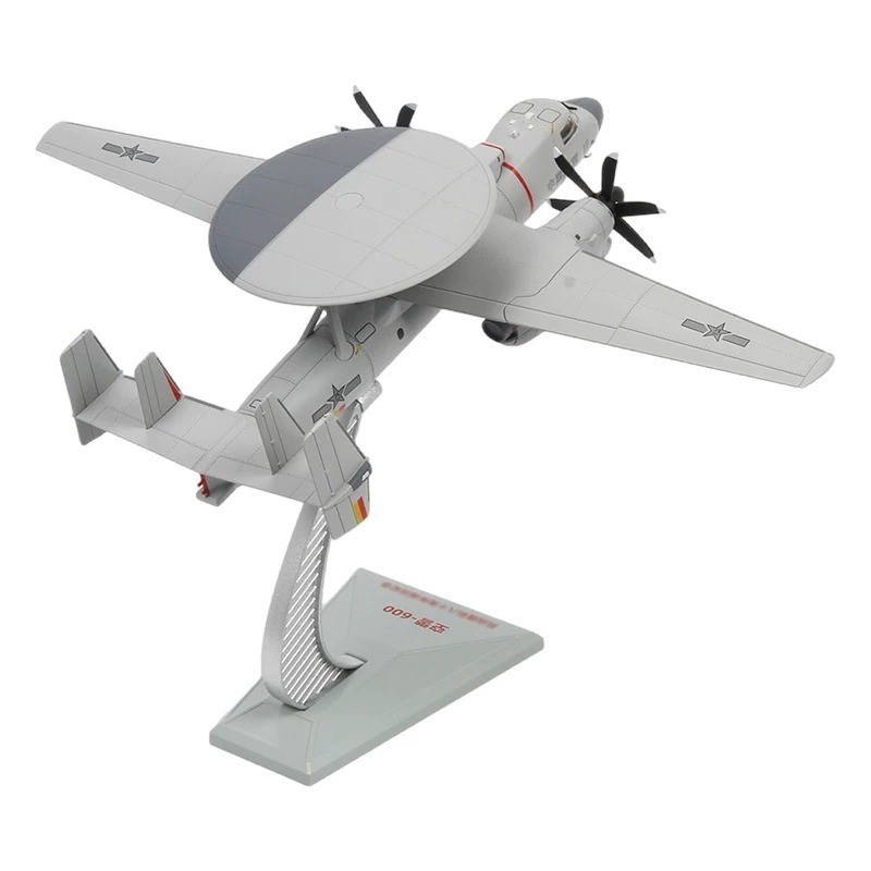 1:72 Aircraft Carrier Plane KJ-600 Airborne Early Warning Military Alloy Model