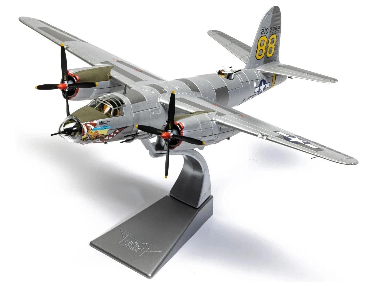 Corgi Martin B26c Marauder USAAF 320th Brigade 444th BS Miss Arkansas AA29502