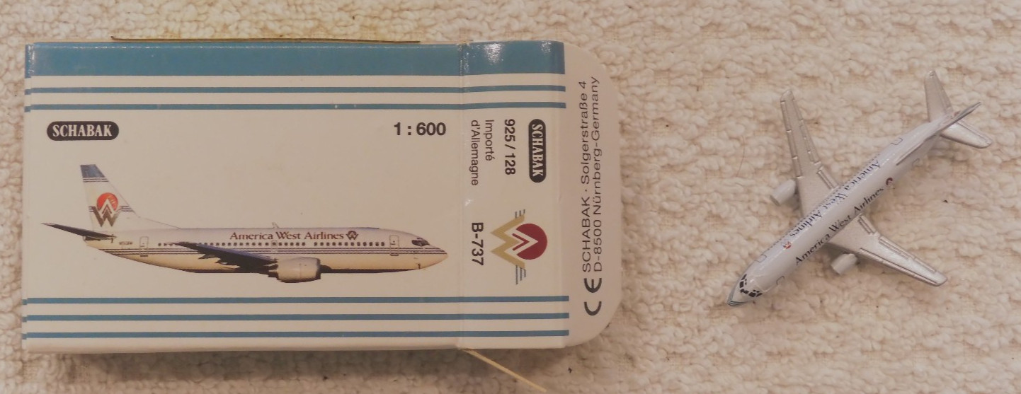 1:600 America West Airlines Boeing 737 / 300 – Schabak – NIB* 925/128 B-737