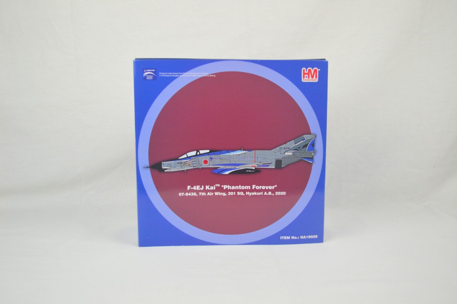 Hobby Master HA190262 F-4EJ Kai, 7th Air Wing, 301 SQ, Hyakuri A.B., 2020