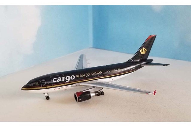 AC419881 AeroClassics A310 1/400 Model JY-AGQ Royal Jordanian Cargo