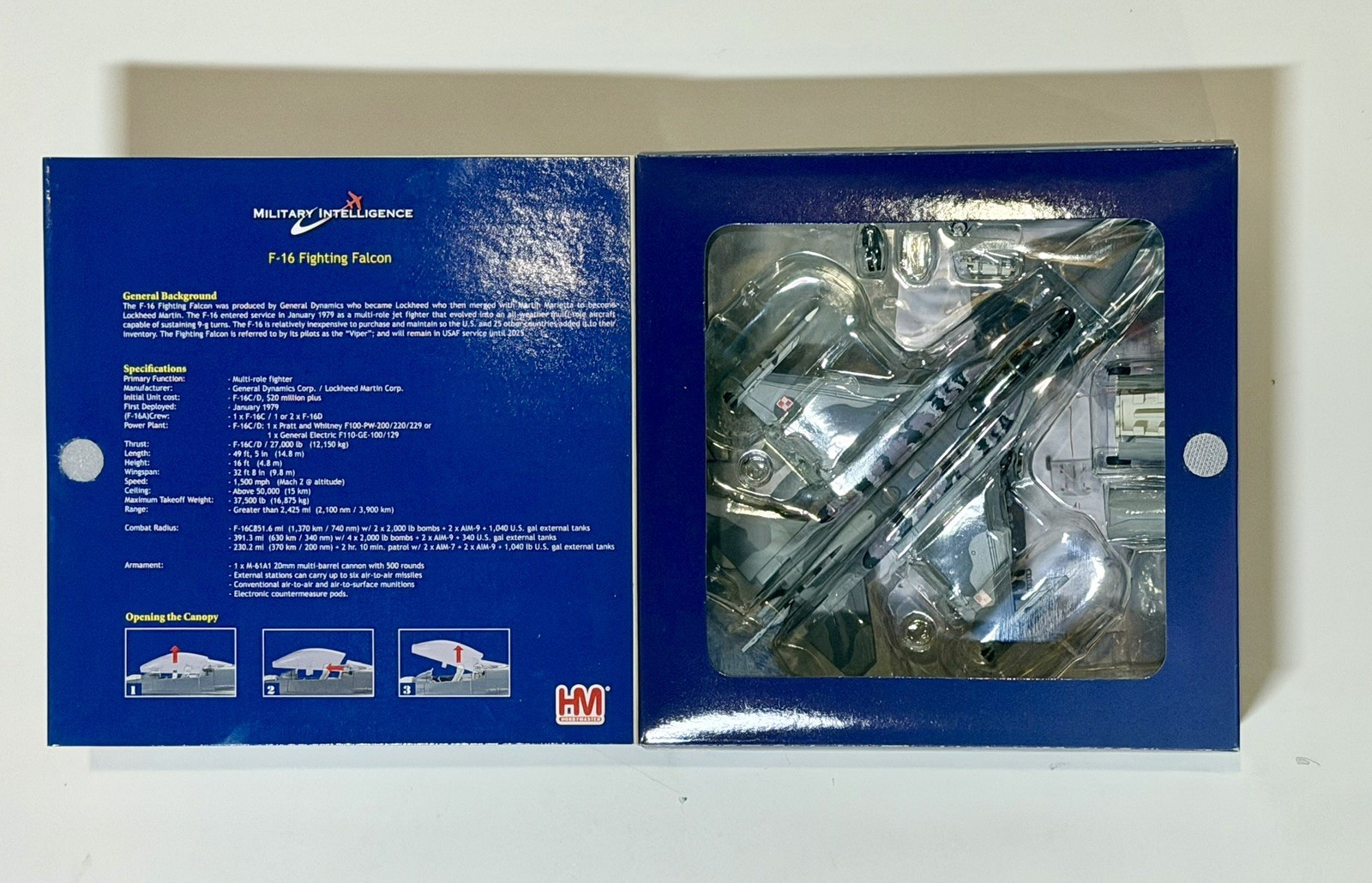 Hobby Master HA3835 Lockheed F-16D Polish Air Force NATO Tiger Meet 2014, 1:72