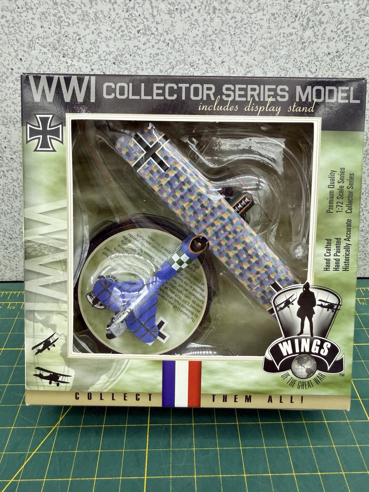 Wings of the Great War 1/72 Fokker D.VII Resin Model, Franz Buchner 1917 WW11402