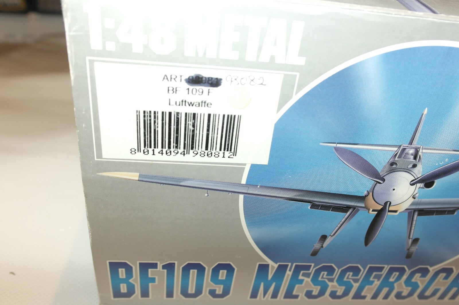 FRANKLIN MINT 1:48 MESSERSCHMITT BF-109GF LUFTWAFFE