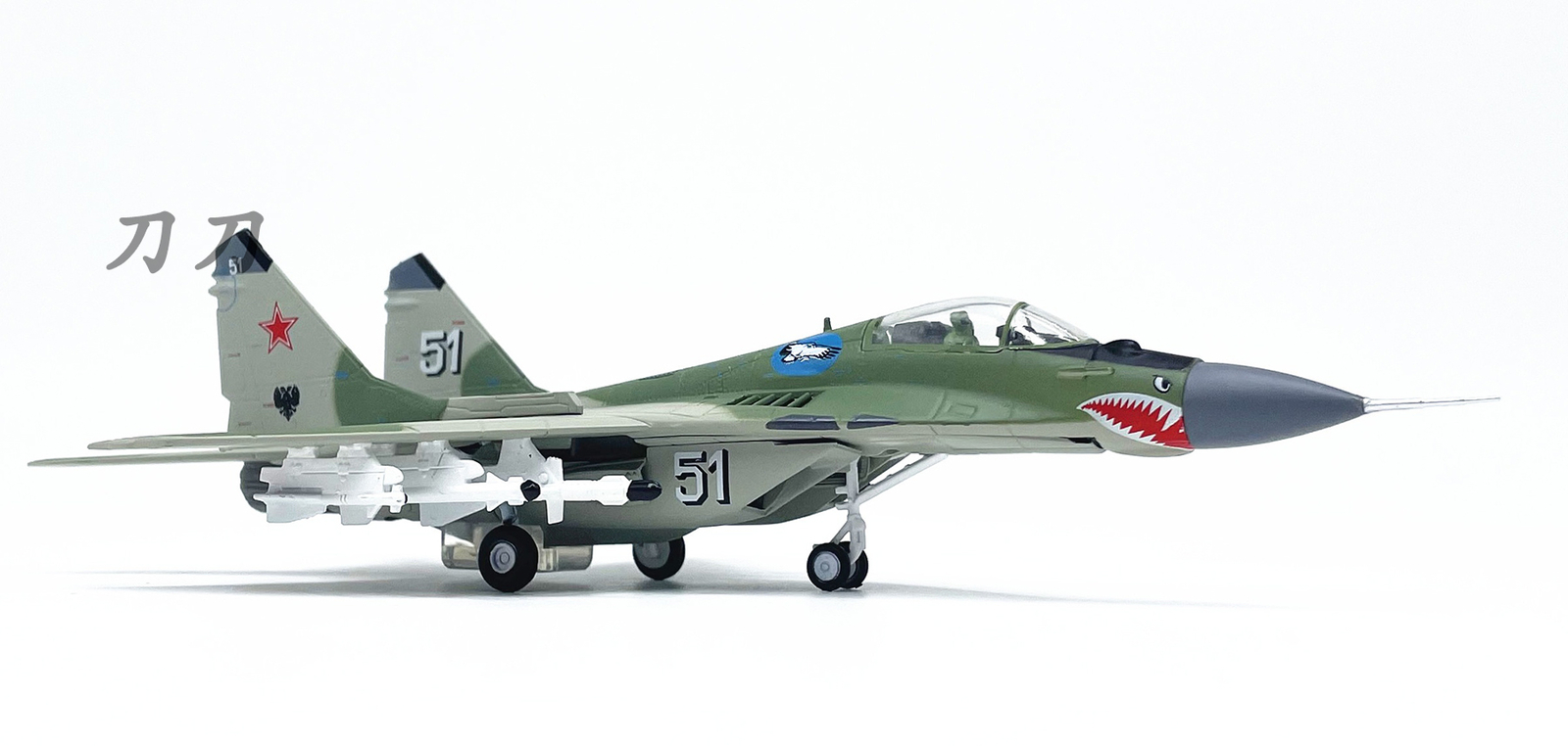 1:100 Russian MIG-29 Fighter Models MIG29 Alloy Aircraft Airplane Collections