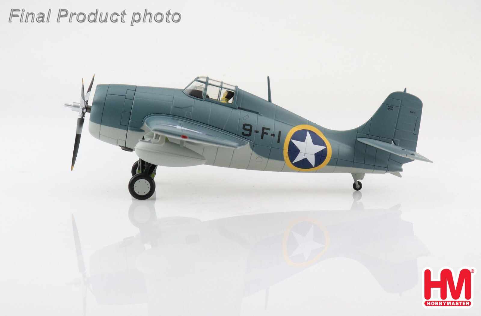 Hobby Master HA8907, Grumman F4F-4 Wildcat “Operation Torch” Lt. Cdr. John, 1:48