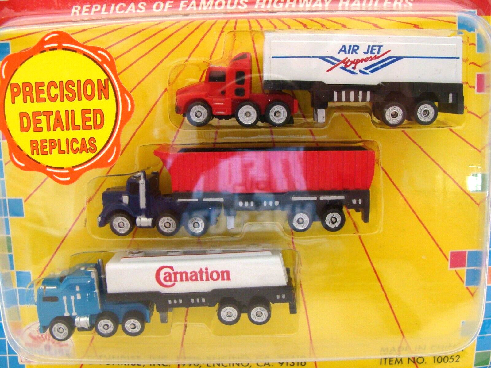 Funrise Micro Action Big Rig Trucks Lot Of 3 New In Sealed Package