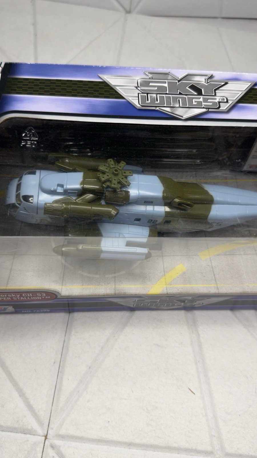 Motor Max 1:72 Sky Wings Sikorsky CH-53 Super Stallion Die-Cast Marines