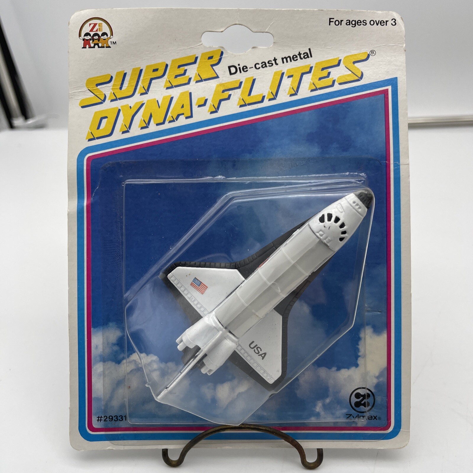 Zylmex #29331 Vintage 1993 Super Dyna-Flites USA Space Shuttle Columbia