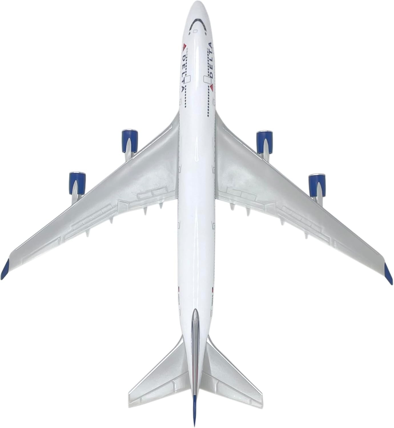 Flight Miniatures Delta Airlines 747-400 New Livery 1:200 Beautiful Plane!