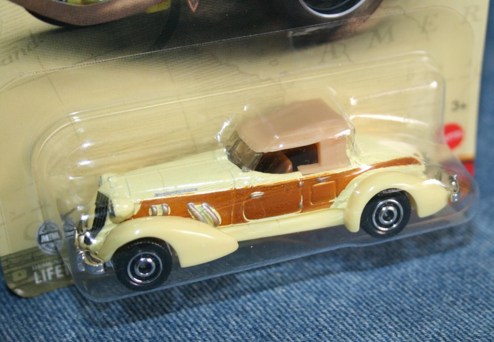 (3) Matchbox INDIANA JONES 1936 AUBURN SPEEDSTER 851 Lot