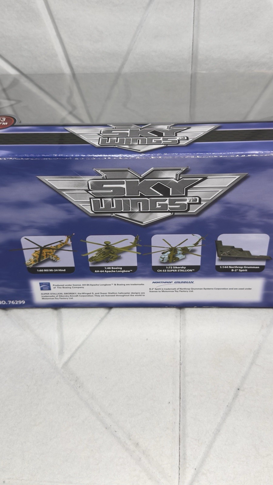 Motor Max 1:72 Sky Wings Sikorsky CH-53 Super Stallion Die-Cast Marines