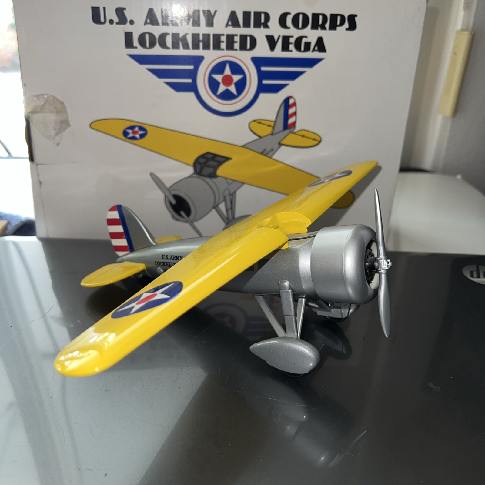 Lockheed Vega United States Army Air Corps Diecast Plane.