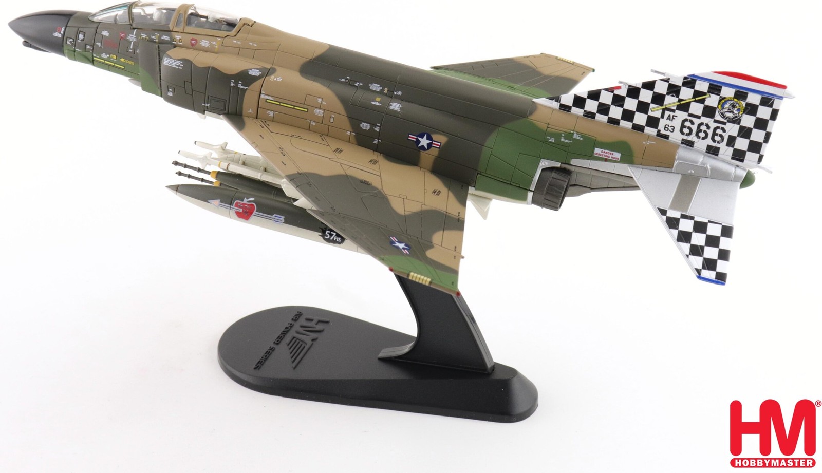 F-4C Phantom II “Wiliam Tell” USAF 1977 in 1:72 scale by Hobby Master