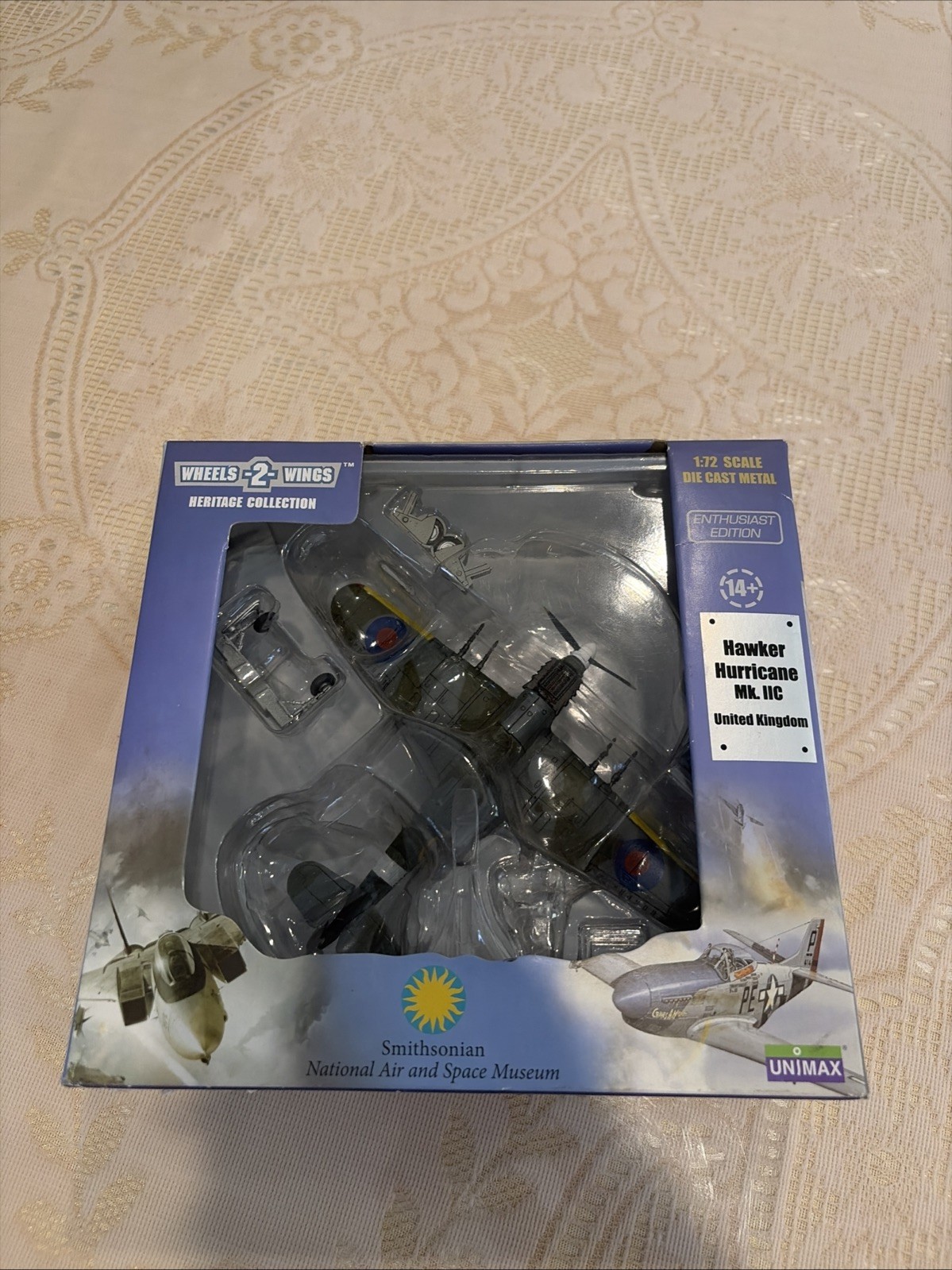 Wheels 2 Wings Hawker Hurricane Mk.IIC 1/72 Scale Diecast Model