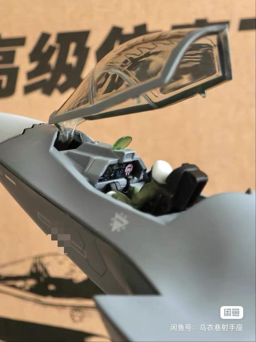 1/60 Scale authentic AVIC J-35A Stealth Fighter Jet Diecast Metal Model