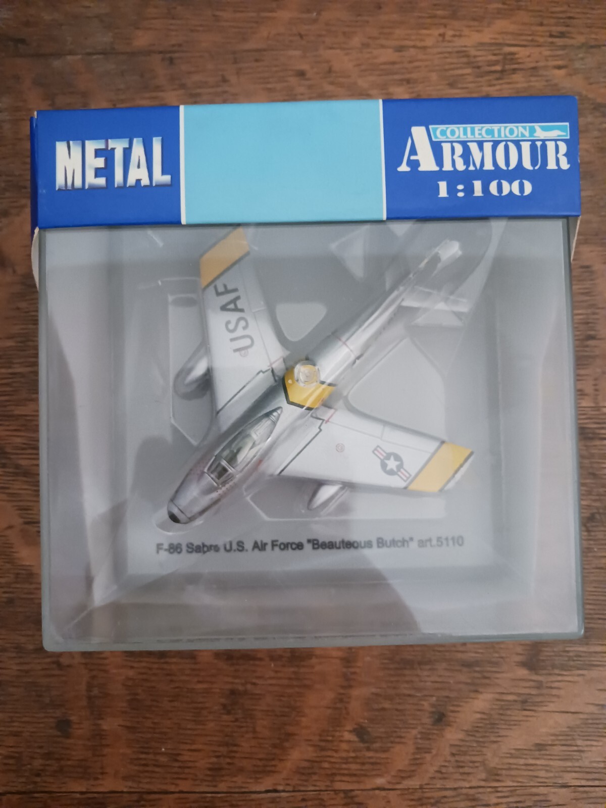 Very Rare Metal Armour Collection F-86 Sabre U.S. Air Force 5110 1:100 NEW