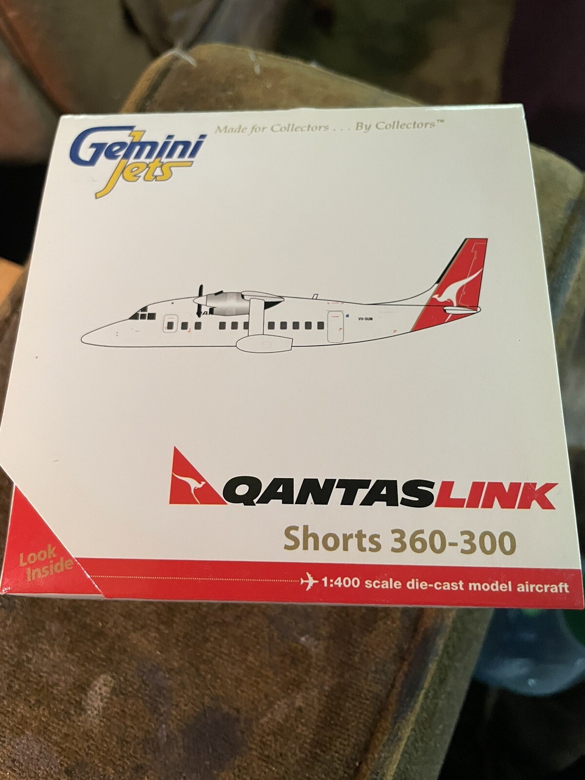 Gemini Jets Qantas Link Shorts 360-300 1/400 VH-SUM