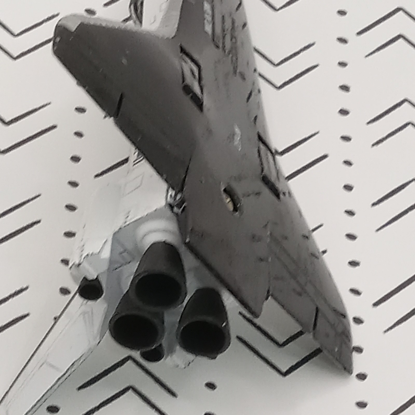 Space Shuttle Columbia Rocket Ertl 7” Die Cast Body Part ONLY