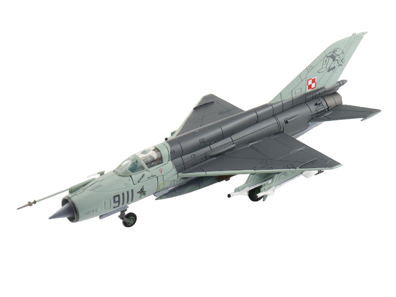Mikoyan-Gurevich MIG-21MF Polish Air Force 1:72 Scale Model Hobby Master HA0115