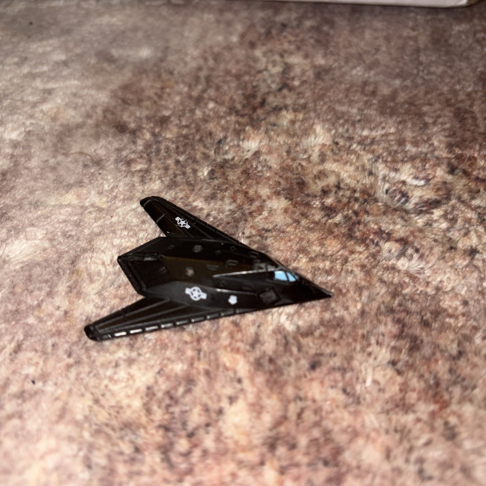 Micro Machines Military F-117 Nighthawk Stealth Fighter Jet Galoob LTGI 1992