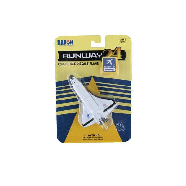 Daron Runway24 Diecast Metal Toy – Space Shuttle