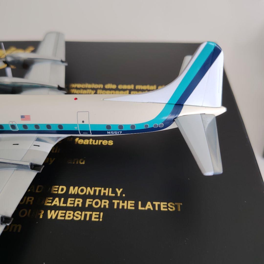 Gemini200 Lockheed L188 Electra Model Aircraft 1/200 Scale Collectible
