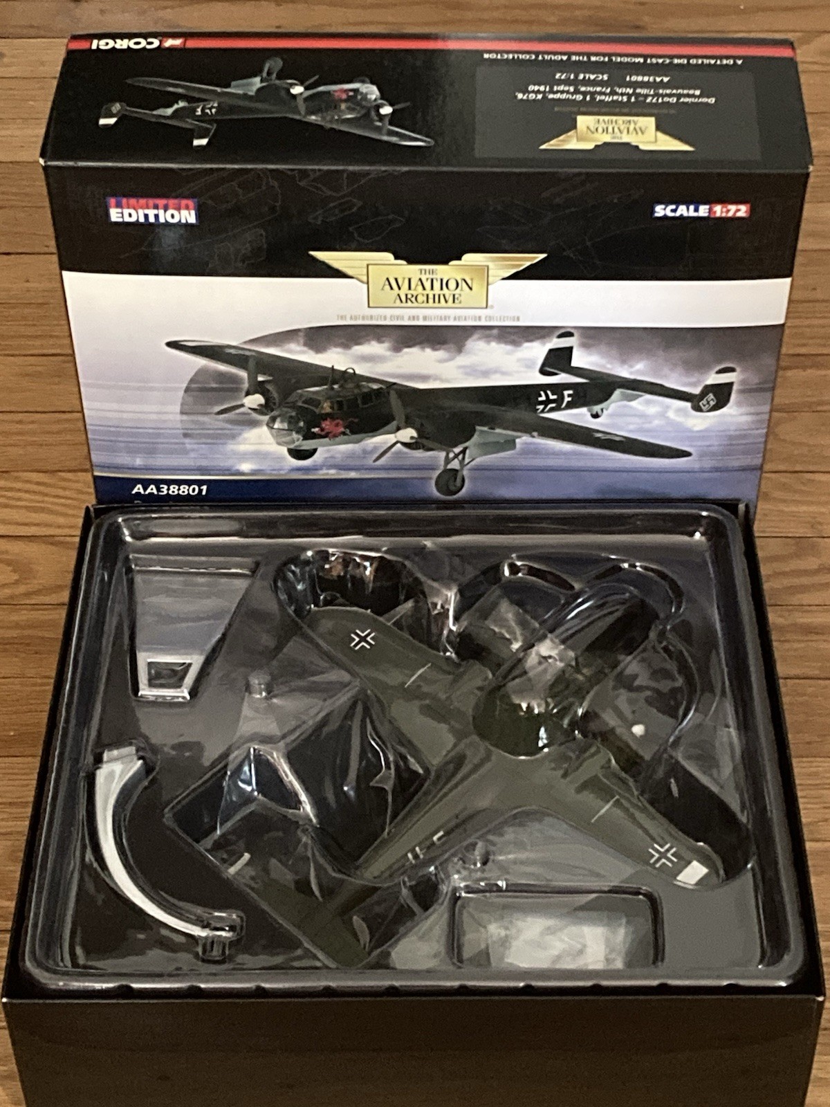WW2 🇩🇪 Corgi 1/72 German Luftwaffe – Dornier Do172-1Staffle – France 1940