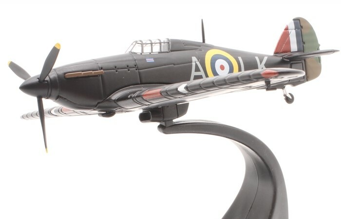 Hawker Hurricane Mk.I 87 Sqn Colerne 1941 1/72 Scale Diecast Model – Oxford