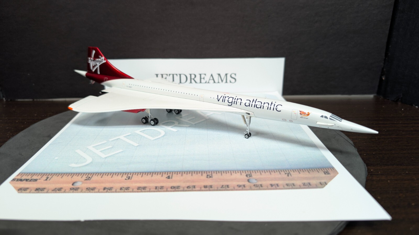 1/200 VIRGIN ATLANTIC CONCORDE 102 2000’S FANTASY COLORS G-VSST INFLIGHT 200