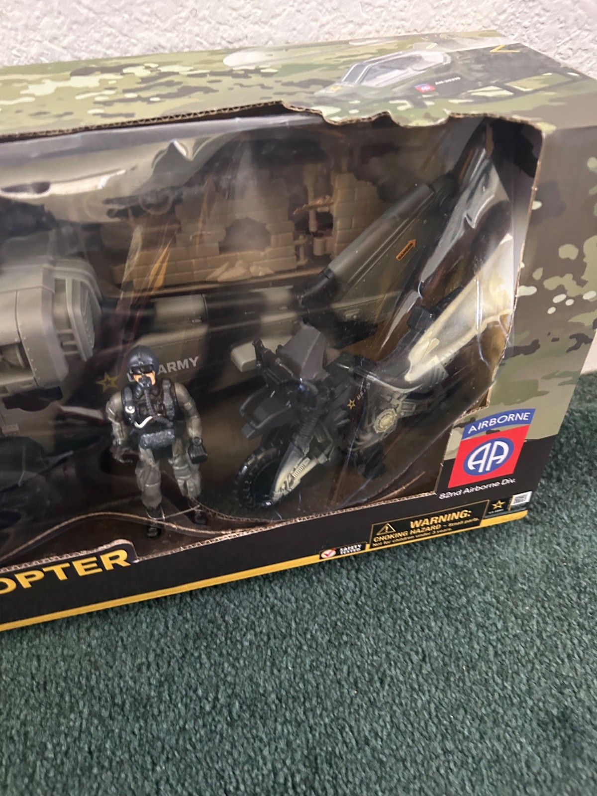 AH-64 Apache Helicopter U.S. Army Licensed Product Of The U.S.Army